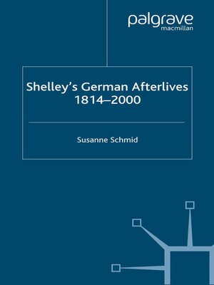 cover image of Shelley's German Afterlives